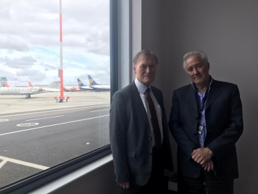 Sir David Amess meets with Southend Airport CEO